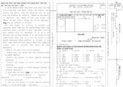 English Worksheet: english test