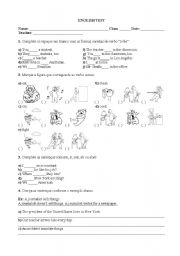 English Worksheet: Test