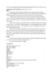 English worksheet: Travel Guide Ecuador