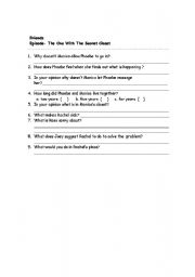English worksheet: The One With The Secret Closet