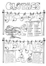 CLOTHING CARE LABELS - ESL worksheet by seanka