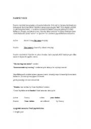 English worksheet: passive voice