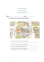 English Worksheet: prepositions