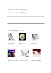 English worksheet: Test for Kids