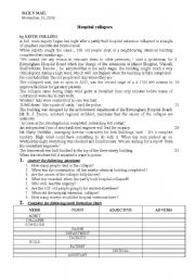 English Worksheet: text-based exercises