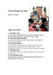 English worksheet: city sights