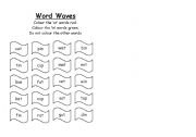 English worksheet: Word Waves