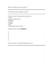 English Worksheet: Role play with a tutor...for City and Guilds speaking exam