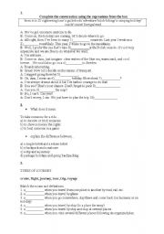 English Worksheet: tourism and travelling