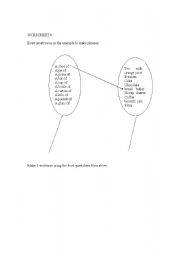 English worksheet: food quantifiers