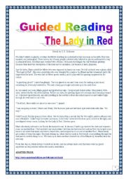 American Folklore Series: GUIDED READING & WRITING + DISCUSSION: GHOST story: COMPREHENSIVE LESSON (printer-friendly, 7 pages, over 30 TASKS). With KEY.