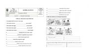 English Worksheet: how many-can