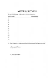 English worksheet: Earth Revealed Geologic Time 