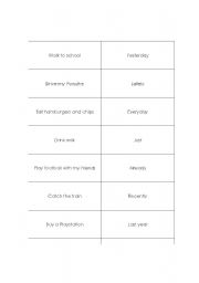 English worksheet: Past simple / Present perfect