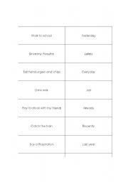 English Worksheet: Past simple / Present perfect