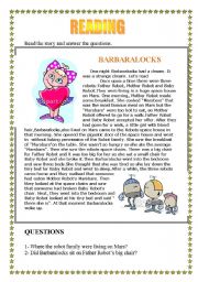 Tales and stories worksheets