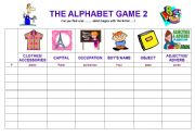 The alphabet game 2