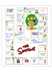 The Simpsons Family Boardgame