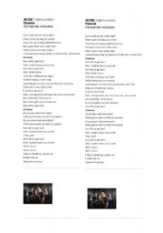 English worksheet: Decode - Paramore ( Twilight sound track)