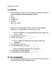 English Worksheet: Grammar exercise