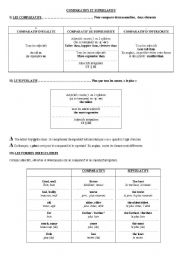 English Worksheet: comparatives and superlatives