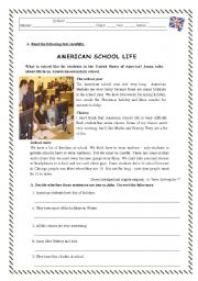 AMERICAN SCHOOL LIFE