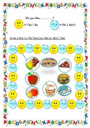 Like and dislike - ESL worksheet by only4mybaby