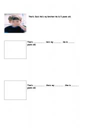English worksheet: Talking About Other People