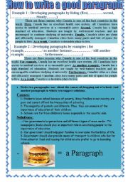 Sequencing Paragraph - Baking Cookies - ESL worksheet by mebecker