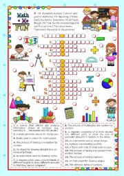 Classroom objects and symbols Set (2) - Vocabulary related to Mathematics