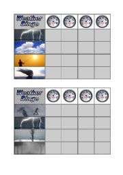 Weather Bingo - Part 1 of 3