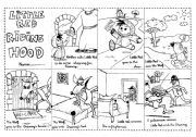 Little Red Riding Hood Funny Minibook Esl Worksheet By Ineta