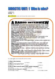 A Radio Interview