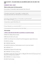 English Worksheet: Ghost - Video section