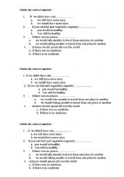 English Worksheet: if condition