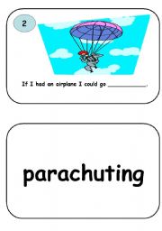 Adventures flash cards 2 of 12