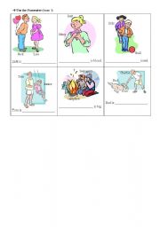 English worksheet: Use of and s