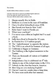 English Worksheet: Auction