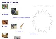 English Worksheet: Wild Animals