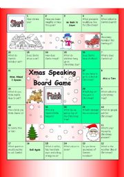Board Game - Christmas (Easy)