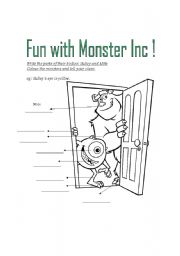 Fun with Monster Inc