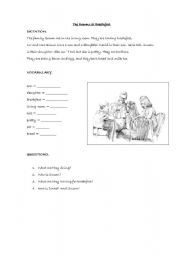 English worksheet: history 
