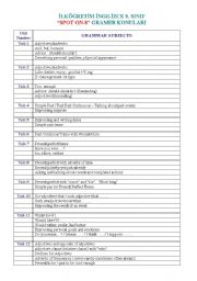 English Worksheet: vocabulary