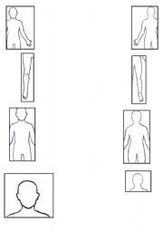 English Worksheet: GOOD BODY PARTS VOLCABULARY  WITH PRACTICE SHEET