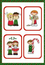 Christmas Set  (1)  -  16  Flashcards