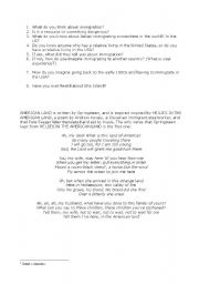 English Worksheet: USA 2