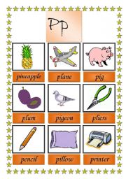 English Worksheet: picture dictionary (p 1)