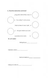 English Worksheet: time