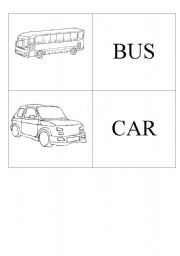 English Worksheet: means of transport