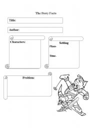 English Worksheet: The Story Facts